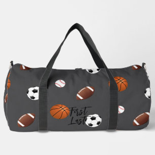 Sports Theme Duffle Bag HAMbWG