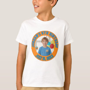 Sports Theme Kids Birthday Guest of Honour T-Shirt