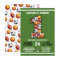 Sports Themed Balls 1st Birthday Party Invitation