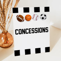 Sports Themed Concessions Food Treat Snack