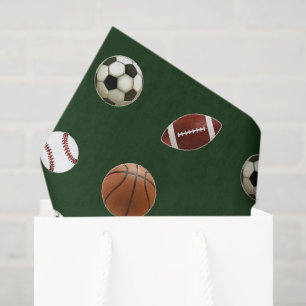 Sports Themed Gift Tissue Paper