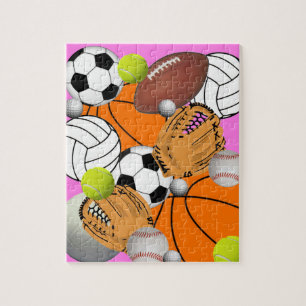 Sports Themed Jigsaw Puzzle