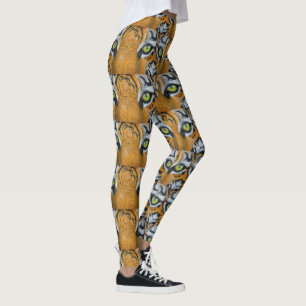 Sports tiger eye cat Personalize Destiny Destiny'S Leggings