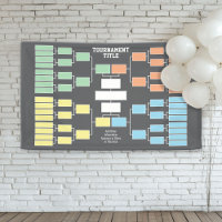 Sports Tournament Bracket black 32 teams 4 groups
