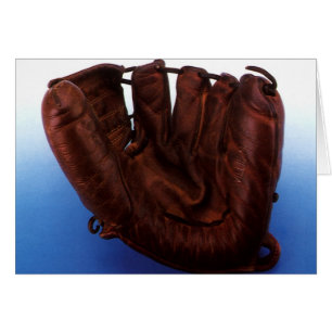 Sports vintages, Gant De Baseball Antique En Cuir