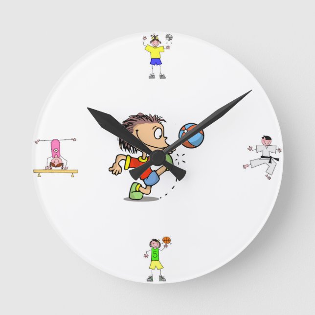 Sports Wall Clock (Front)