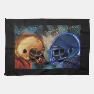 Sports warriors kitchen towel