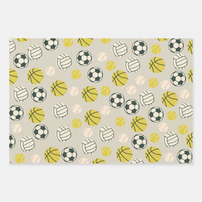Sports Wrapping Paper (Front)