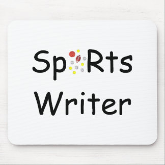 Sports Writer Mousepad