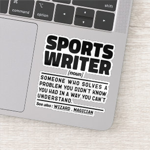 Sports Writer Noun Definition Writing Lover Funny