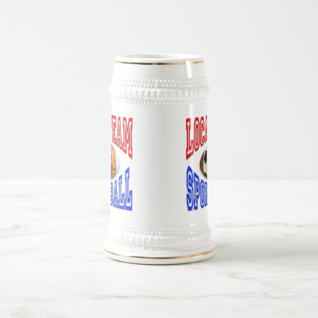 SPORTSBALL BEER STEIN (Center)