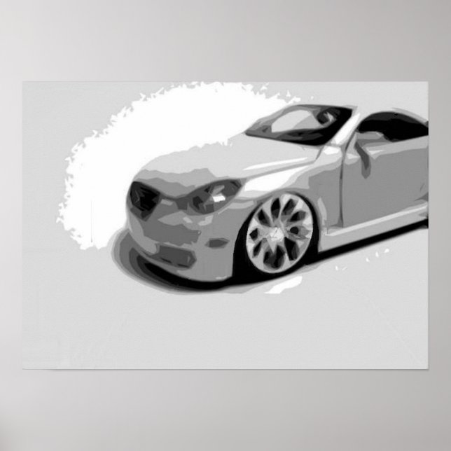 SportsCar Poster (Front)