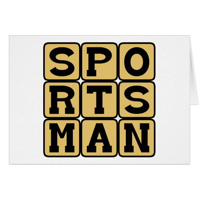Sportsman, Participating Player (Front Horizontal)