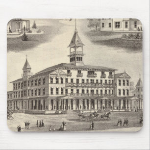 Sportsman's Hall & Cottages Mouse Pad