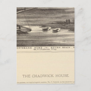 Sportsmans Home, Squan Beach, NJ Postcard