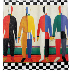 Sportsmen by Kazimir Malevich