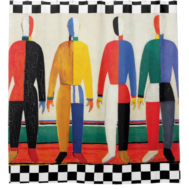 Sportsmen by Kazimir Malevich (Front)