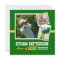 Sporty 3 Photo Graduation Announcement Green Gold