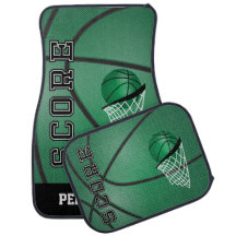 Sporty Basketball in Green | Personalize