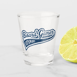 Sporty Board Gamer Shot Glass