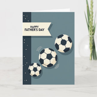Sporty Fathers Day Vector Card