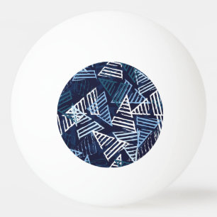 Sporty Fun: Creative Seamless Wallpaper. Ping Pong Ball