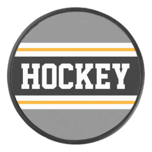 Sporty Gris Gris Noir HOCKEY Stripes De Course