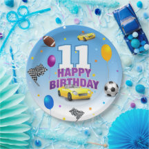 Sporty Happy Birthday | BLUE
