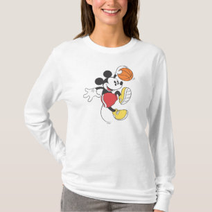 Sporty Mickey Basketball Player T-Shirt