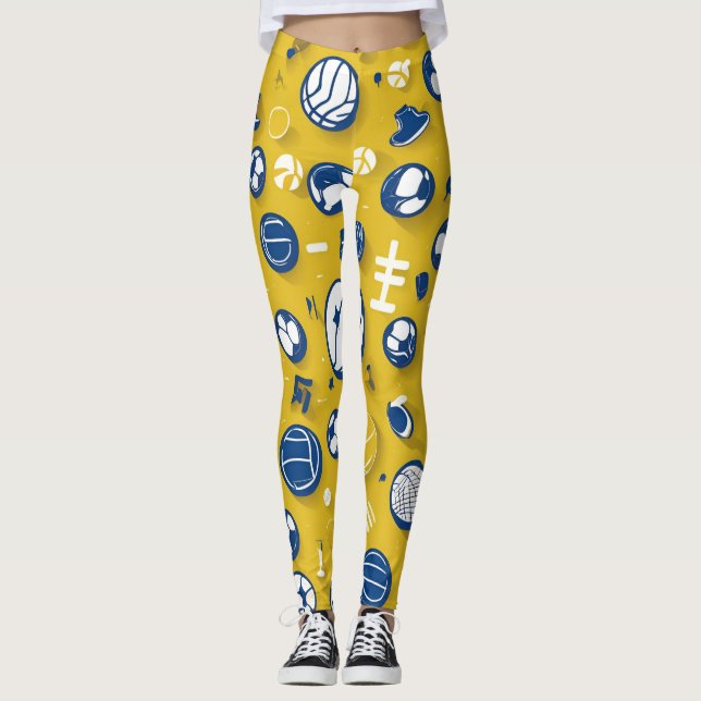 Sporty Playtime Leggings - Iconic Fun (Front)
