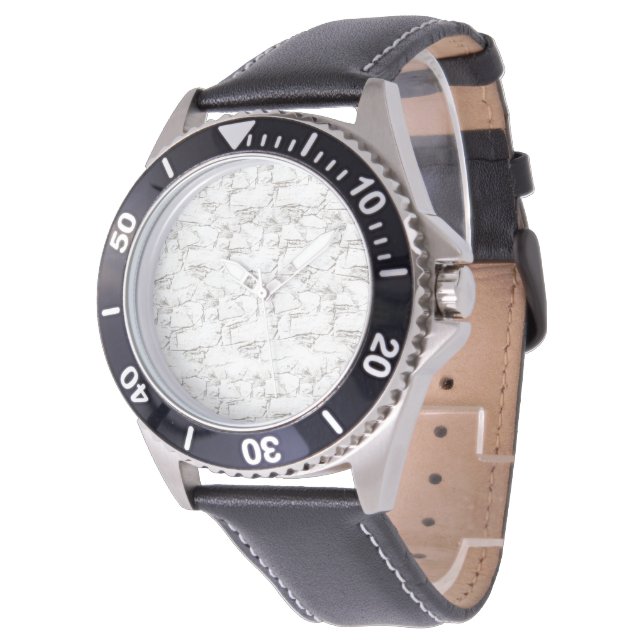 Sporty Rockface Men's Watch (Angled)