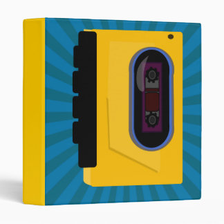 Sporty Tape Player Binder
