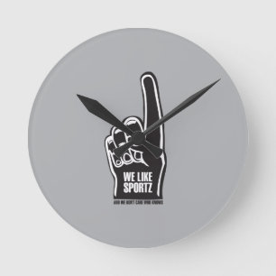Sportz 2 round clock