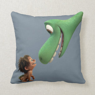 Spot And Arlo Closeup Throw Pillow