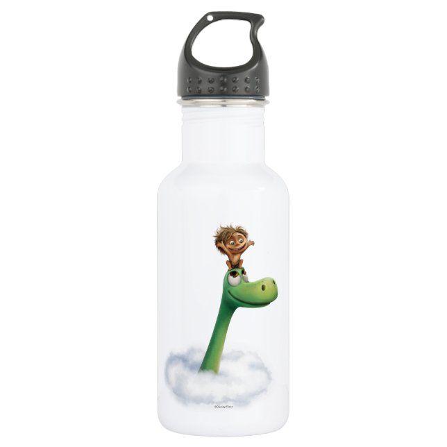 Spot And Arlo Head In Clouds 532 Ml Water Bottle (Front)