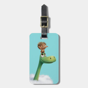 Spot And Arlo Head In Clouds Luggage Tag