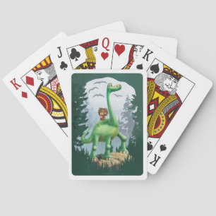 Spot And Arlo In Forest Playing Cards
