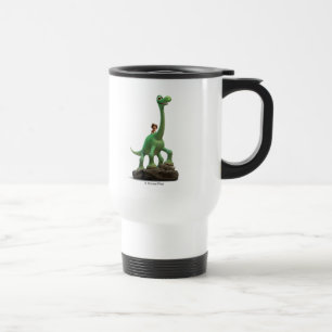 Spot And Arlo On Rock Travel Mug