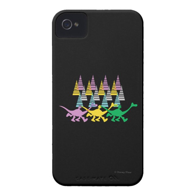 Spot and Arlo Purple Yellow Green Trees Case-Mate iPhone Case (Back)