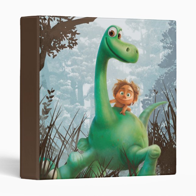 Spot And Arlo Walking Through Forest Binder (Front/Spine)