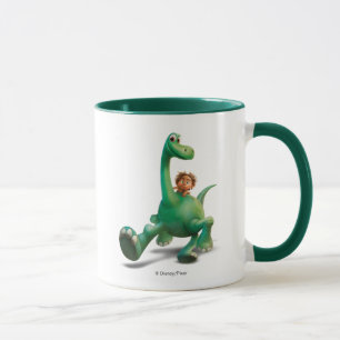 Spot And Arlo Walking Through Forest Mug