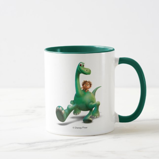 Spot And Arlo Walking Through Forest Mug (Right)