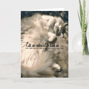 SPOT OF SLEEP Greeting Card