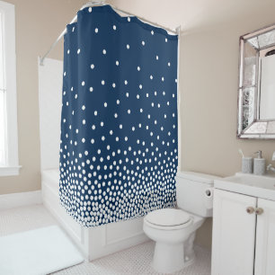Spot Shaded 240816 - White and Navy Blue