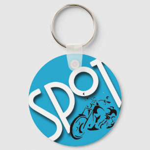 spot the bike keychain