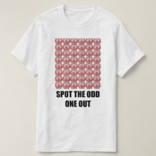 Spot the odd one out t-shirt