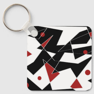 Spot the Red Balls  Keychain