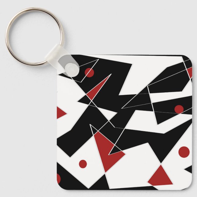Spot the Red Balls  Keychain (Front)
