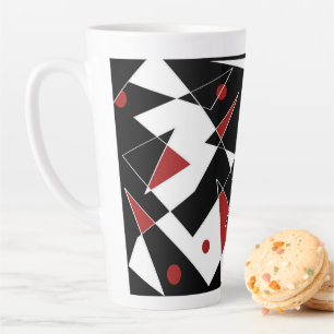 Spot the Red Balls Latte Mug