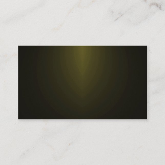Spotlight Background - Yellow Business Card (Front)